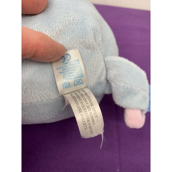 Disney Baby Eeyore Rattle 9 Inch Plush Stuffed Animal Blue Purple Embroidered Fa - Picture 10 of 13